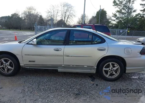 2001 Pontiac Grand Prix Gtp z USA, uszkodzony, nr VIN 1G2WR52101F194468